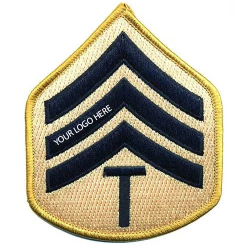 Custom Embroidered Security Rank Badge